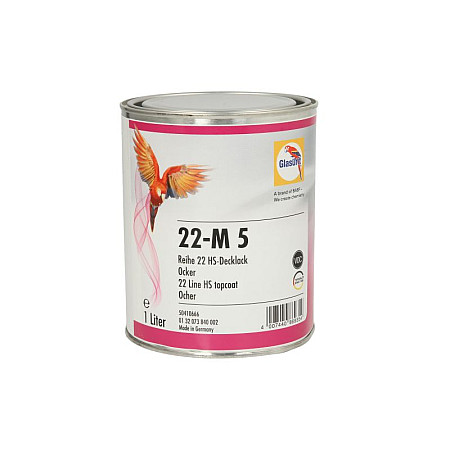 Vopsele Vopsea 1 l ocru acrilic luciu pt caroserie compusi organici volatili: 420 tip de pulverizare: pistol GLASURIT 50410666