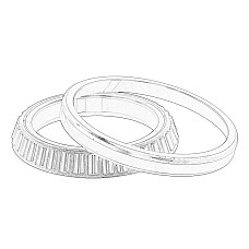 Rulment, ax cardanic Piesa originala OE CNH OE CASE 5136951-CNH