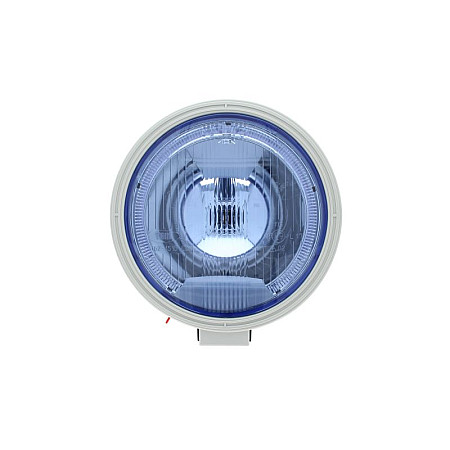 Farul universal Dreapta/Stanga raza lunga H1 12/24V diametru 225mm albastru plastic negru Lampi de pozitie Lumina de pozitie cu LED lumina de cautare GIANT 131-UN10210A