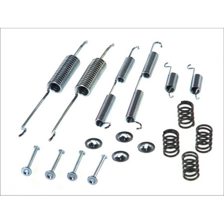 Set accesorii, sabot de frana Set de montaj pantofi de frana LUCAS MERCEDES MB W631 2.4D 02.88-02.96 QUICK BRAKE QB105-0727