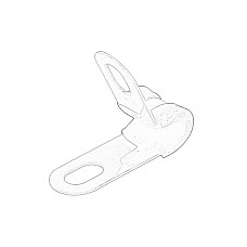 Suport, conducta combustibil-pompa injectie Fuel hose mounting clip CITROEN JUMPER II PEUGEOT BOXER 2.2D 04.06- OE PEUGEOT 1565Z8