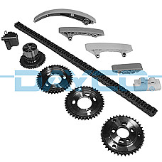 Chit lant de distributie Timing set chain + sprocket FORD TRANSIT 2.4D 01.00-05.06 DAYCO DAYKTC1091