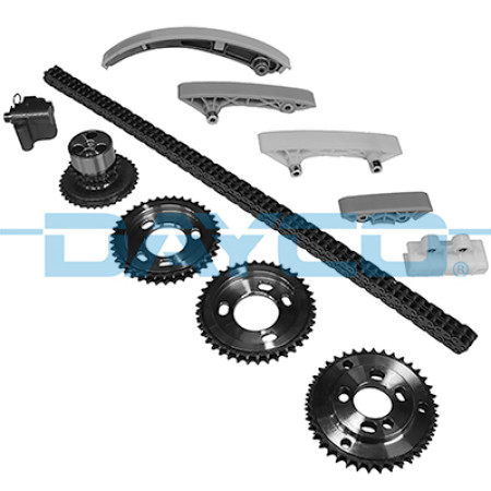 Chit lant de distributie Timing set chain + sprocket FORD TRANSIT 2.4D 01.00-05.06 DAYCO DAYKTC1091