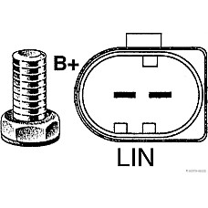 Alternator 14V 115A  TOYOTA AYGO YARIS 1.0 05.14- HERTH+BUSS JAKOPARTS J5112218