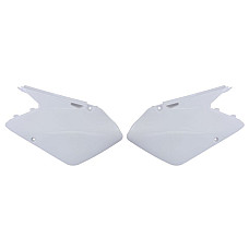 Kituri de plastic Side panels colour White SUZUKI RM 125/250 2001-2008 CEMOTO 8600400013 CEM