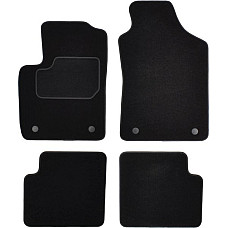 Covoras podea textil Floor mats Velours 4 pcs front/rear set colour neagra ABARTH 500 / 595 / 695 500C / 595C / 695C FIAT 500 07.07- Coupe MAMMOOTH MMT A041 FIA35 PRM 01