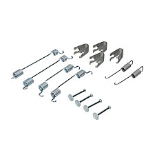 Set accesorii, sabot de frana Set de montaj pantofi de frana LUCAS TOYOTA CARINA E VI COROLLA 1.4-2.0D 04.92-01.02 QUICK BRAKE QB105-0797