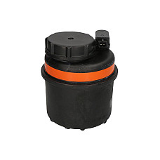Rezervor, ulei hidraulic servo-directie Rezervor de expansiune servodirectie numar adaptori: 2 15mm/22mm inaltime: 200mm diametru: 150mm cu filtru cu senzor MAN TGA TGM II TGS I TGS II TGX I TGX II 04.00- CZM CZM111086