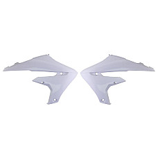 Kituri de plastic Radiator covers colour White YAMAHA YZ 250/450 2018-2023 CEMOTO 8415100007 CEM