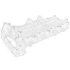 Culbutor Capac Rocker cover CITROEN JUMPER FIAT DUCATO PEUGEOT BOXER 3.0D 04.06- OE FIAT 504374027