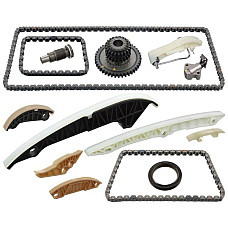 Chit lant de distributie Timing set chain + sprocket AUDI A4 ALLROAD B8 A4 B8 A5 A6 C7 Q5 SEAT EXEO 2.0-3.0D 06.08-09.18 SWAG SW30106512