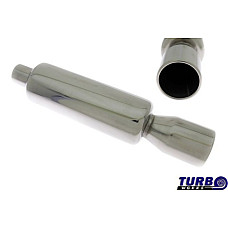 Toba esapament Sports silencer stainless steel number of tips: 1 TURBOWORKS TW-TL-021