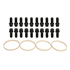 Trusa de montare a jantei de aliaj Fitting kit BM2 76-726 BLACK B M14x15x27 K17 1 kit / 4 wheels - B/N qty 20 MAK MAK 8000000222