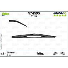 Lamela stergator Wiper blade swivel rear 1pcs Silencio 240mm PEUGEOT 5008 II RENAULT MEGANE IV TALISMAN 11.15- VALEO VAL574595