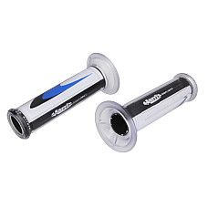 Miner Grips ghidon diametru 22 24mm lungime 125mm Culoare drum albastru Harri's buc fits SUZUKI ARIETE 01687 GSRA