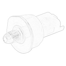 Senzor, presiune combustibil Fuel pressure sensor blue DACIA DOKKER DOKKER EXPRESS/MINIVAN DUSTER DUSTER/SUV LODGY RENAULT CAPTUR I CLIO IV GRAND SCENIC III GRAND SCENIC IV KADJAR KANGOO EXPRESS 1.2 03.12- OE RENAULT 16 63 807 83R