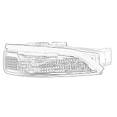 Semnalizator Indicator Dreapta in oglinda TOYOTA AURIS AVENSIS C-HR COROLLA VERSO 11.08- OE TOYOTA 81731-02120