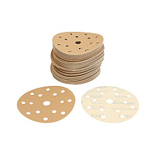 Abrazivi GOLD Hartie abraziva: disc scai numar gauri: 15 gradatie: P220 diametru:150mm culoare: bej ambalaje 100 buc SUNMIGHT SUN44311