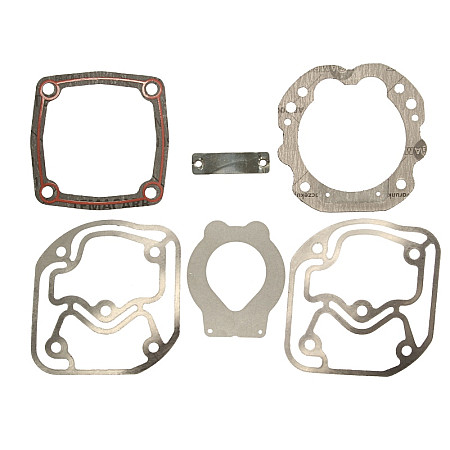 Set de reparaie, compresor aer comprimat Kit reparare compresor WABCO potriveste 412 090 800 2 412 090 801 2 MAN TGA 04.00- MOTO-PRESS RMPGW11.2