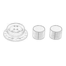 Element selector cutie de viteze Set reparatie timonerie cutie simering cautator OE RENAULT 82 01 048 885