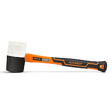 Ciocan cauciuc cu maner din fibra de sticla - 680 g