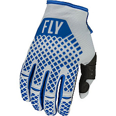 Manui pentru off-road manusi teren accidentat FLY RACING YOUTH KINETIC culoare albastru/gri deschis marime YM FLY FLY 376-411YM