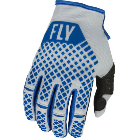 Manui pentru off-road manusi teren accidentat FLY RACING YOUTH KINETIC culoare albastru/gri deschis marime YM FLY FLY 376-411YM