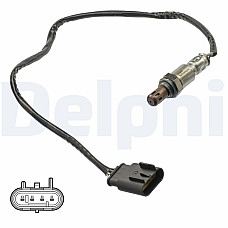 Sonda lambda 650mm FIAT 500 PANDA LANCIA YPSILON 0.9-1.2LPG 07.07- DELPHI ES21076-12B1