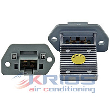 Rezistor, ventilator habitaclu Rezistenta ventilator mai rece CHEVROLET AVEO / KALOS DAEWOO KALOS 1.2/1.2LPG/1.4 09.02- MEAT &amp; DORIA MDK109040