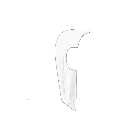 Acoperire, oglinda exterioara Carcasa / capac al oglinzii laterale Dreapta mare MERCEDES ACTROS MP4 / MP5 AROCS 07.11- OE DB TRUCK 960 811 07 07