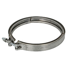 Colier, sistem de esapament Exhaust system clasp 380mm stainless steel MAN MAN TGS I TGX I D1556LF08-D2676LF68 06.06-09.21 VANSTAR VANVC004MN