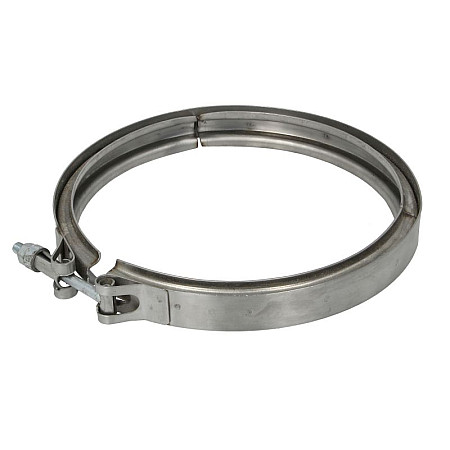Colier, sistem de esapament Exhaust system clasp 380mm stainless steel MAN MAN TGS I TGX I D1556LF08-D2676LF68 06.06-09.21 VANSTAR VANVC004MN