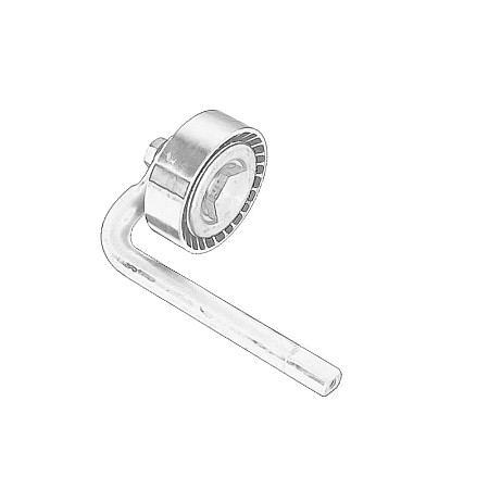 Rola intinzator,curea transmisie Poly V-belt pulley BMW 3 E46 5 E60 5 E61 7 E65 E66 E67 X3 E83 X5 E53 2.5D/3.0D 08.02-03.10 OE BMW 64 55 7 786 706