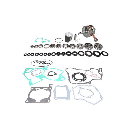 Set reparare de arbore cotit Kit reparatie motor tlok STD un set garnituri cu rulment cutie viteze lagar piston pompa apa si kit HONDA CR 125 2005 2007 CHEIE RABBIT WR101 100