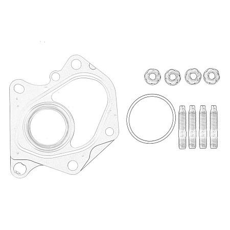 Set montaj, turbocompresor Turbocharger assembly kit RENAULT MASTER III 2.3D 07.14- OE RENAULT 14 4D 111 03R