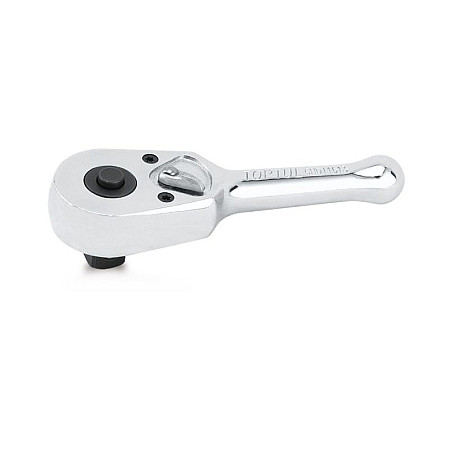 Clichet cu maner 1/4", numar dinti: 45, lungime 90 mm - TOPTUL CHDI0809