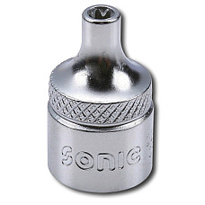 "Tubulare si accesorii Tubulara: 1/4"" E-TORX -> lungime 28 mm" SONIC 22614