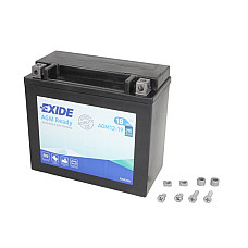 Acumulator Pornire Battery AGM/Starting EXIDE 12V 18Ah 270A R+ Maintenance free 175x87x155mm Started YTX20HL-BS BOMBARDIER OUTL. OUTLAND. BUELL M2 S1 S3 S3T X1 X1W CAN-AM OUTLANDER. 400-2300 1978-2018 EXIDE YTX20HL-BS EXIDE READY
