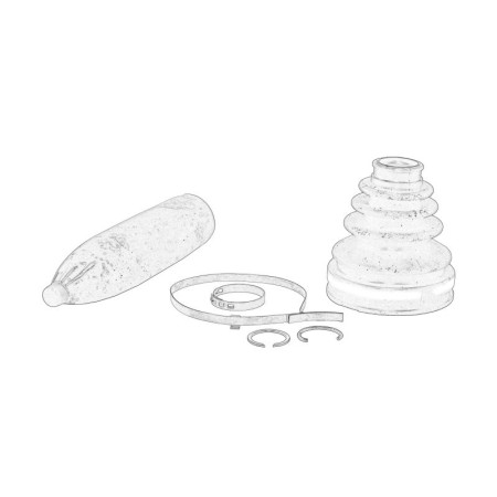 Chit montaj, burduf planetara Axle shaft boot inner LEXUS GX TOYOTA 4 RUNNER IV FJ CRUISER LAND CRUISER PRADO 3.0D/4.0/4.7 11.01-01.18 OE TOYOTA 04437-60042