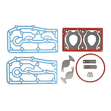 Set de reparaie, compresor aer comprimat Kit reparare compresor WABCO potriveste 912 518 001 0 912 518 002 0 912 518 003 0 sigiliu supape DAF XF 105 XF 95 MOTO-PRESS RMPSW30.4