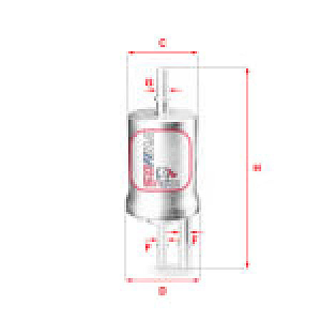 Filtru combustibil VW SHARAN 1.8 11.11- SOFIMA S1855B