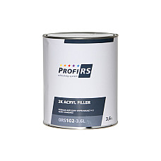 Grund / Primere Grund acrilic gri 36L tip de pulverizare: pistol proportii: 4:1 aplicatie pentru suprafata: Caroseria auto sasiu intaritor cod referinta: 0RS305-0.9L standard PROFIRS 0RS102-3.6L