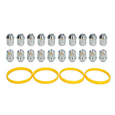 Trusa de montare a jantei de aliaj Fitting kit G 72x651 N M12x15 K19 CLOSED 1 kit / 4 wheels - B/N qty 20 MAK MAK 8000000640
