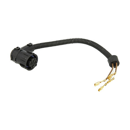 Stecher Mufa de metalica numar pini: 4 forma mufa: baioneta/rotundcablu negru TRUCKLIGHT CA-UN008