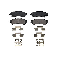 Set placute frana,frana disc Klocek hamulcowy kpl. tyl bez homologacji ECE R90 pasuje do: CHEVROLET ASTRO SILVERADO 1500 TAHOE GMC SIERRA YUKON 4.3-8.1 10.94- USA PMD792AT