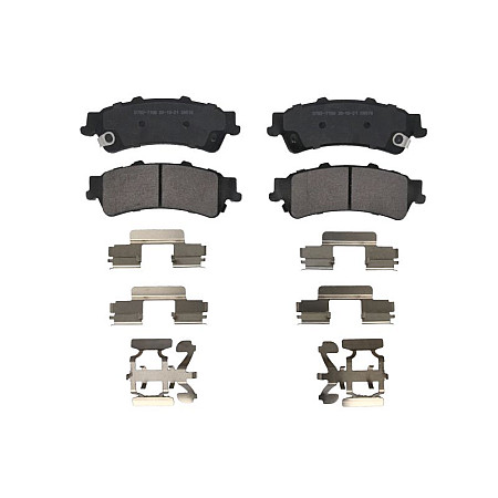 Set placute frana,frana disc Klocek hamulcowy kpl. tyl bez homologacji ECE R90 pasuje do: CHEVROLET ASTRO SILVERADO 1500 TAHOE GMC SIERRA YUKON 4.3-8.1 10.94- USA PMD792AT