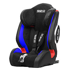 Scaun copil Car seat F1000K PREMIUM ECE R44/04 9-36 kg. Black/Blue plastic / polyester ISOFIX SPARCO SPRO 1000KIG123BL