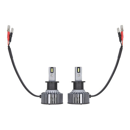 Bec, far faza lunga LED light bulb Set 2pcs LED 12/24V 19W PK22S no certification of approval Ultinon Pro3022 HL PHILIPS PHI 11336U3022X2