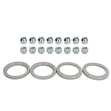 Trusa de montare a jantei de aliaj Fitting kit M 72x541 N M12x15 K19 OPEN 1 kit / 4 wheels - B/N qty 16 MAK MAK 8000000726