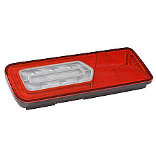 Stop spate Rear lamp L LC12T LED 24V with indicator with fog light reversing light with stop light parking light triangular reflector  SCHMITZ VIGNAL VAL161000